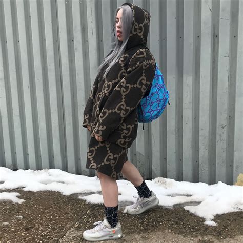 billie elish gucci|billie eilish gucci hoodie.